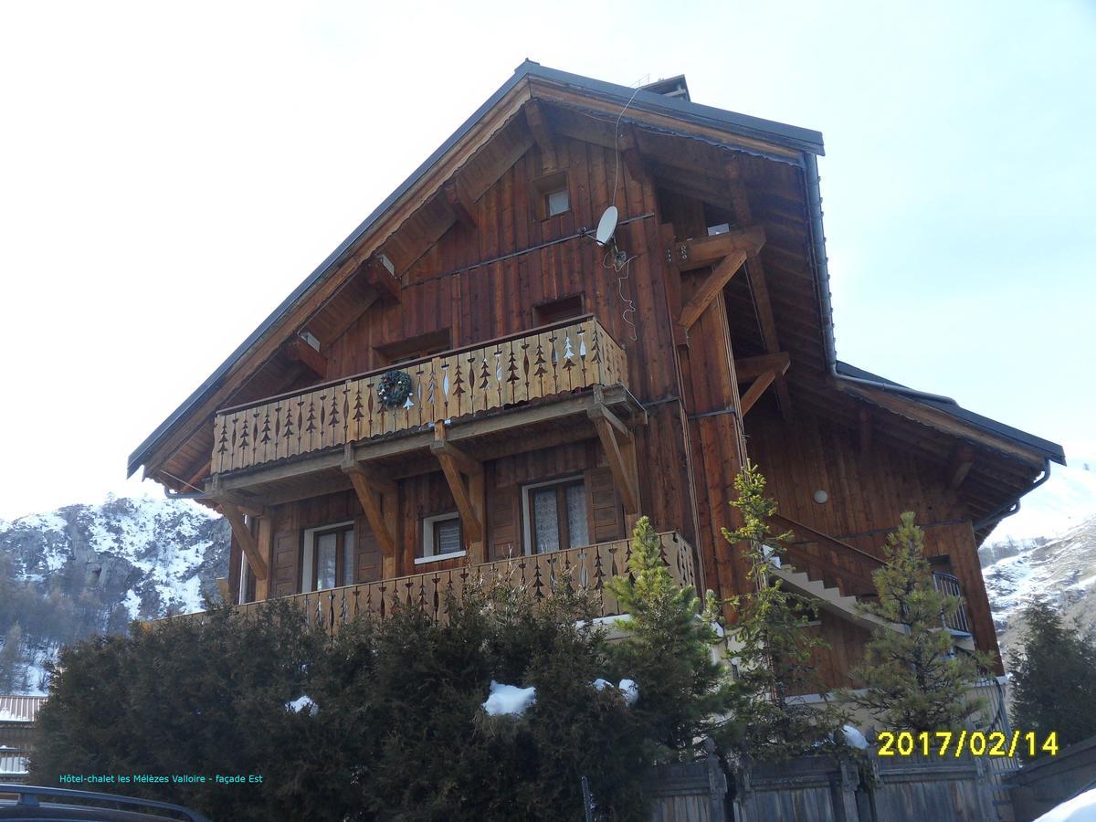 Hotel-Chalet Les Melezes Valloire Buitenkant foto