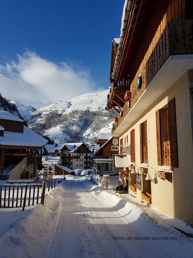 Hotel-Chalet Les Melezes Valloire Buitenkant foto