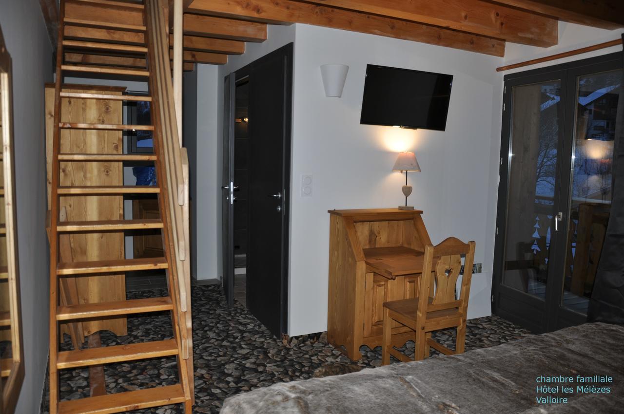 Hotel-Chalet Les Melezes Valloire Buitenkant foto