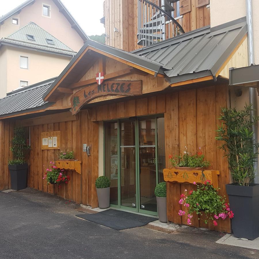 Hotel-Chalet Les Melezes Valloire Buitenkant foto