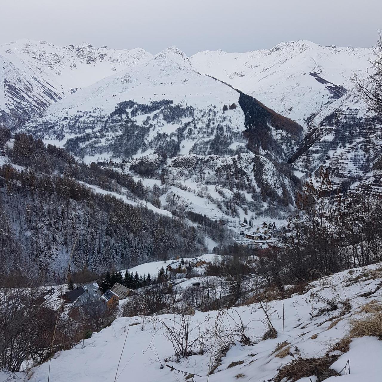 Hotel-Chalet Les Melezes Valloire Buitenkant foto